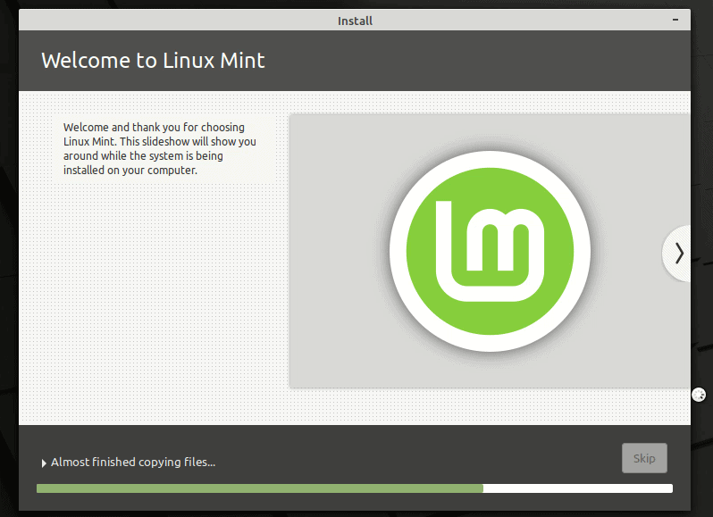 安裝Linux Mint